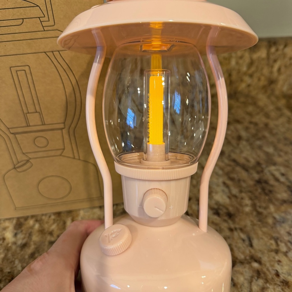 Starbucks 2021 Summer Singing Lantern + Bluetooth Speaker Korea Limited Pink New - Picture 8 of 8